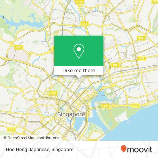 Hoe Heng Japanese地图