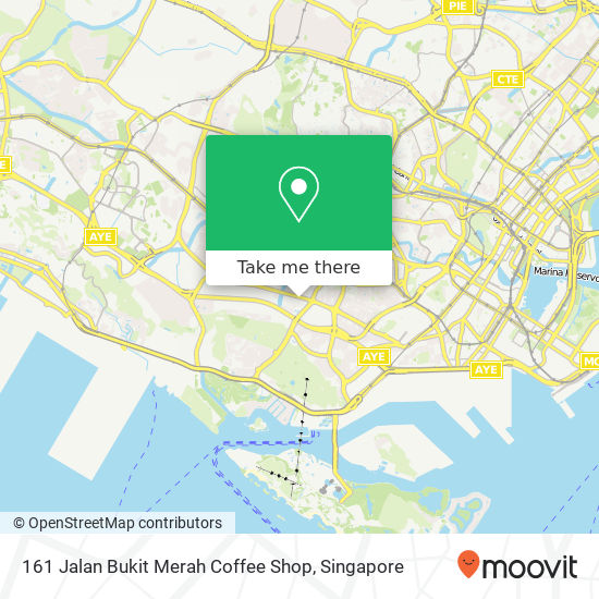 161 Jalan Bukit Merah Coffee Shop map