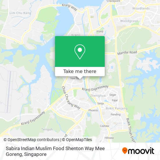 Sabira Indian Muslim Food Shenton Way Mee Goreng地图