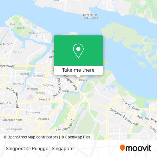 Singpost @ Punggol map
