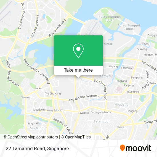 22 Tamarind Road map