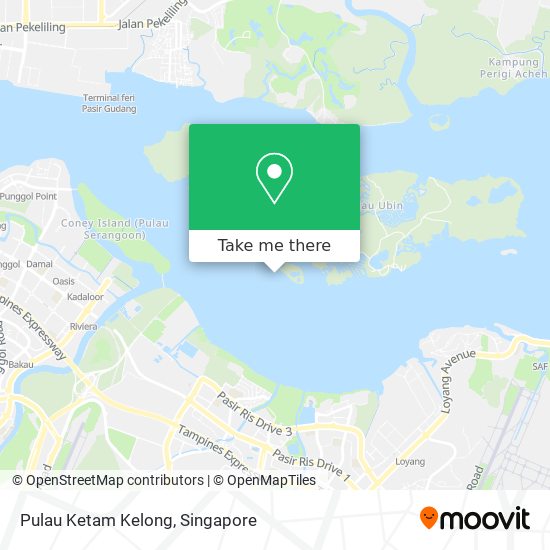 Pulau Ketam Kelong map