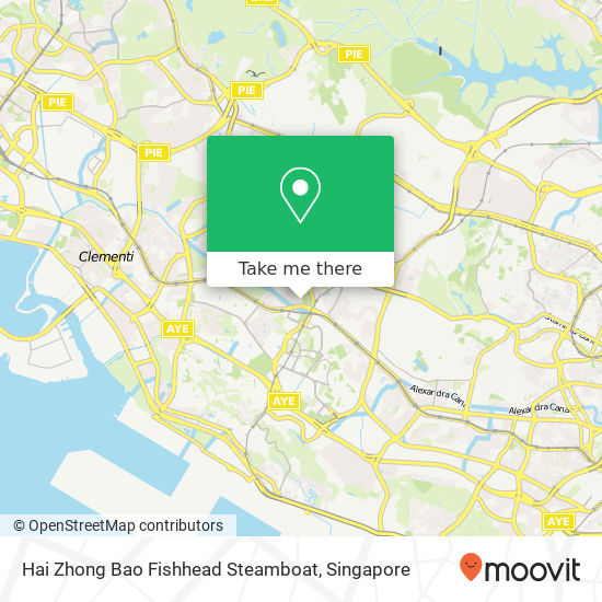 Hai Zhong Bao Fishhead Steamboat map