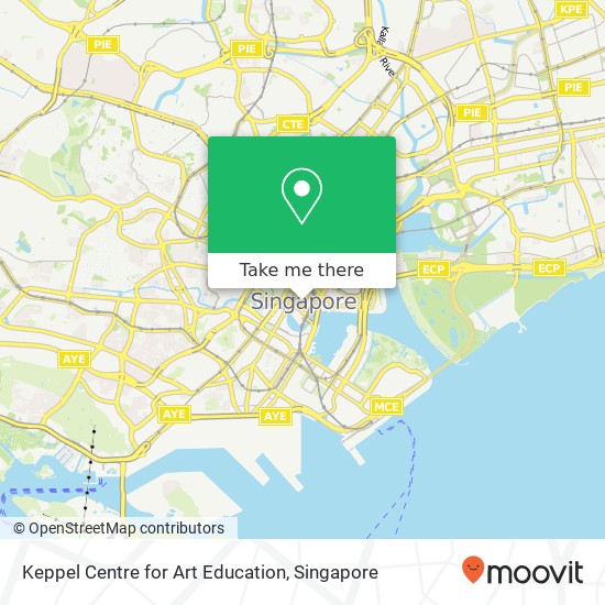 Keppel Centre for Art Education map