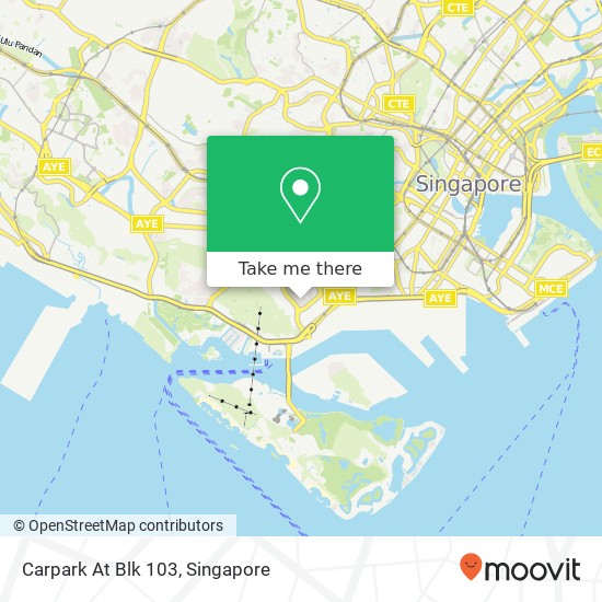 Carpark At Blk 103 map