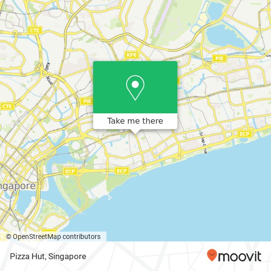 Pizza Hut map