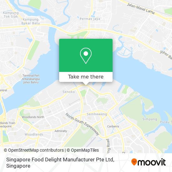 Singapore Food Delight Manufacturer Pte Ltd地图