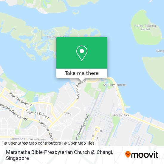 Maranatha Bible-Presbyterian Church @ Changi map
