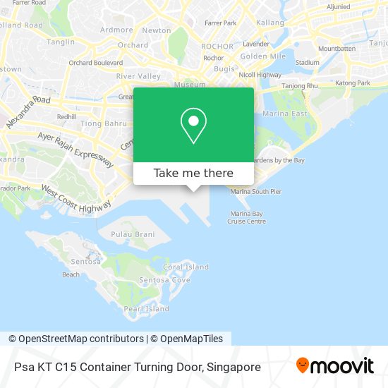 Psa KT C15 Container Turning Door map