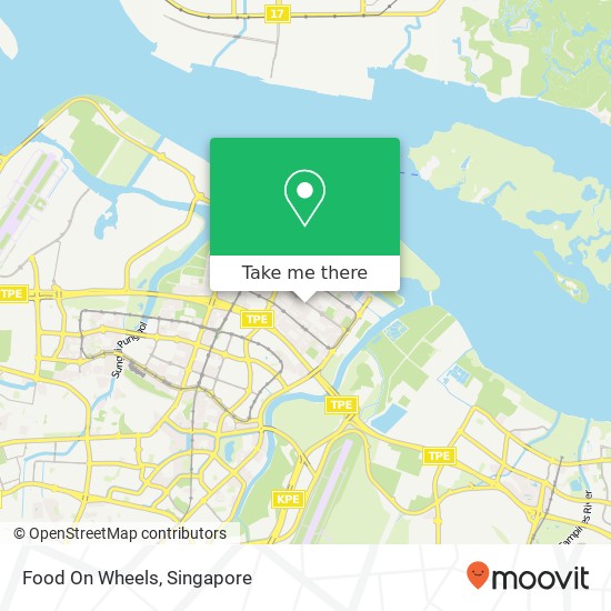 Food On Wheels map