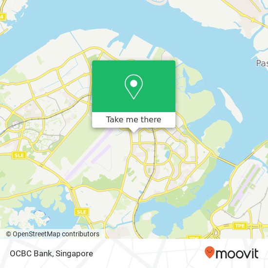 OCBC Bank map