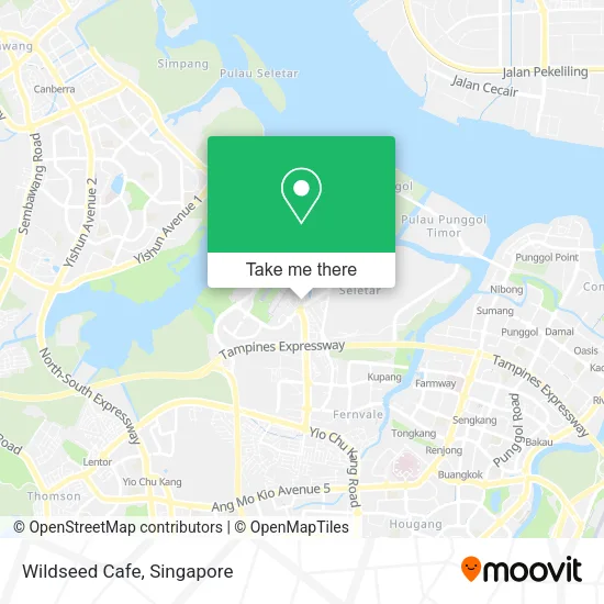 Wildseed Cafe map