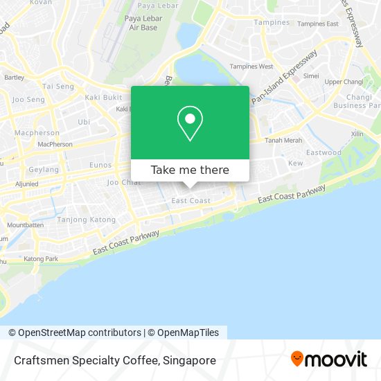 Craftsmen Specialty Coffee map