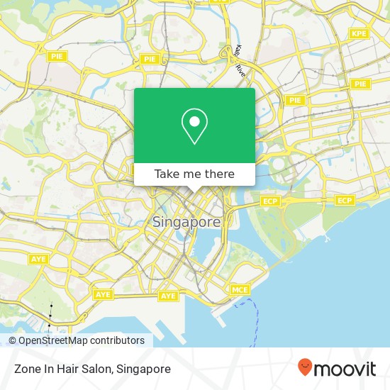 Zone In Hair Salon map