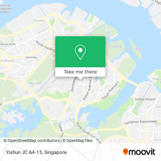 Yishun JC A4-15 map