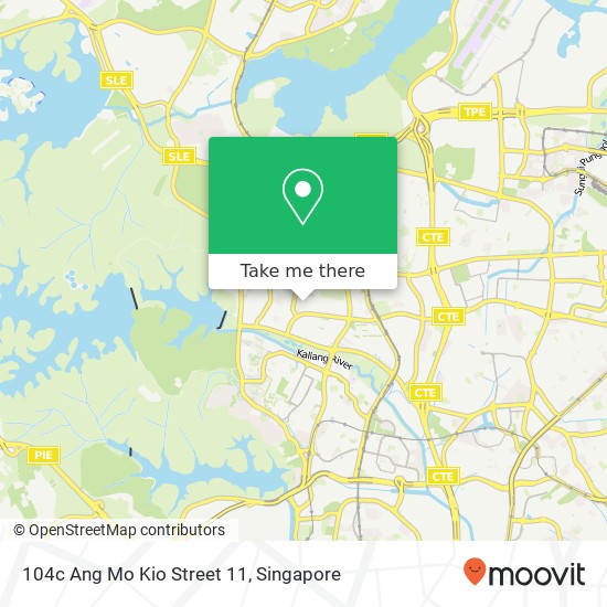 104c Ang Mo Kio Street 11地图