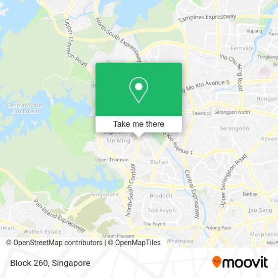 Block 260 map