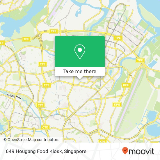 649 Hougang Food Kiosk map