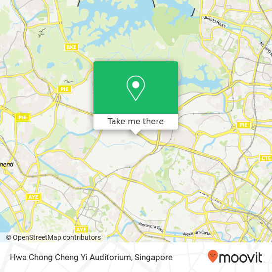 Hwa Chong Cheng Yi Auditorium map