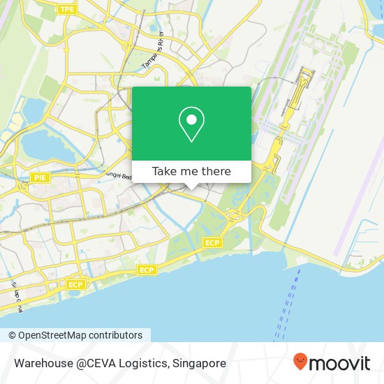 Warehouse @CEVA Logistics map