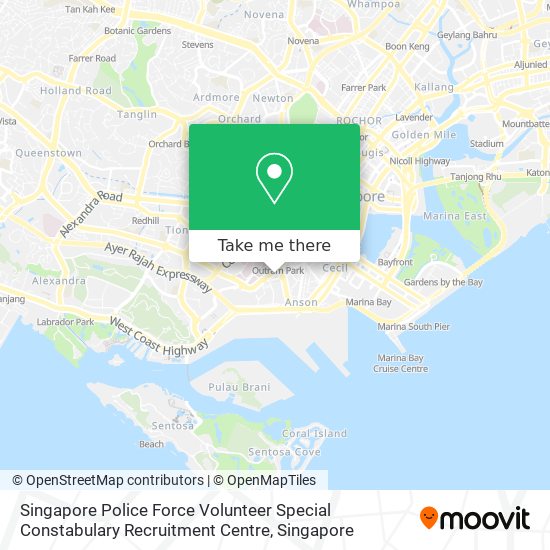 Singapore Police Force Volunteer Special Constabulary Recruitment Centre地图