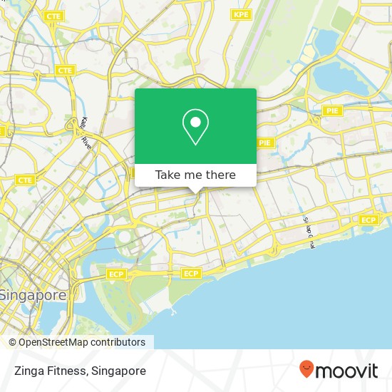 Zinga Fitness地图