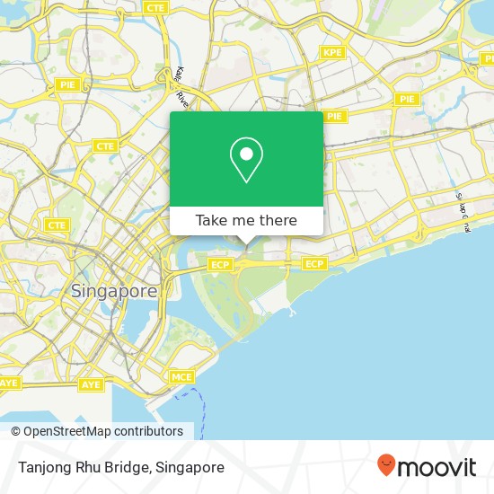 Tanjong Rhu Bridge map