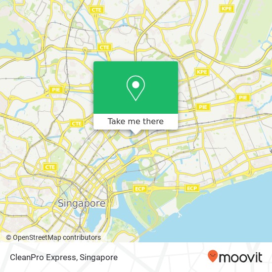 CleanPro Express map