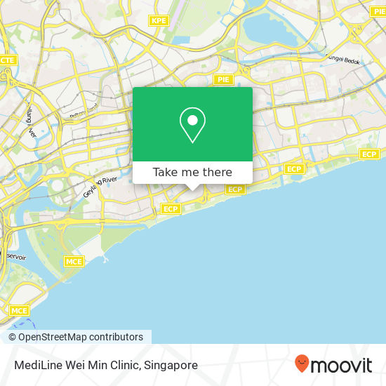 MediLine Wei Min Clinic地图