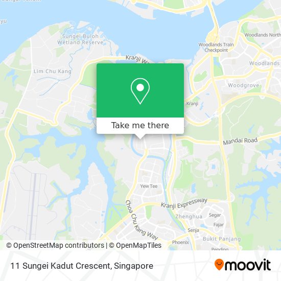 11 Sungei Kadut Crescent地图