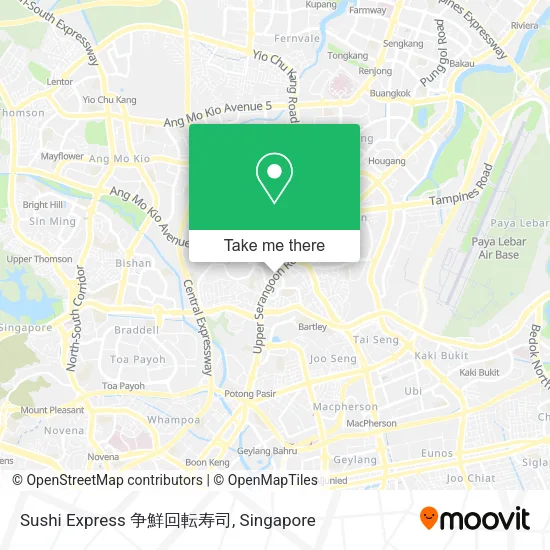 Sushi Express 争鮮回転寿司 map