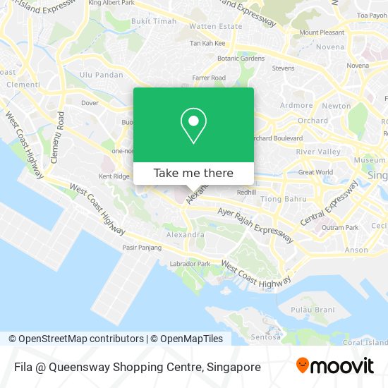 Fila @ Queensway Shopping Centre map