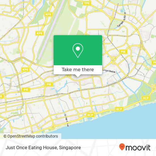 Just Once Eating House地图