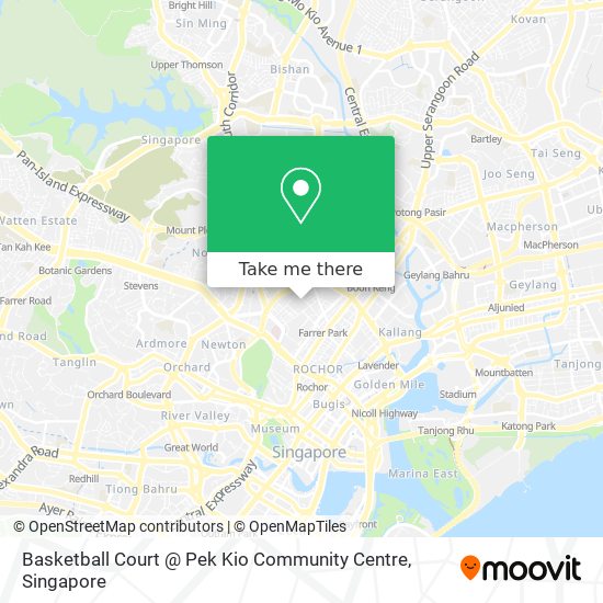 Basketball Court @ Pek Kio Community Centre map