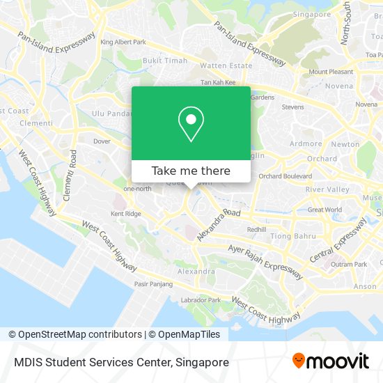 MDIS Student Services Center地图