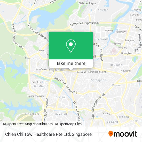 Chien Chi Tow Healthcare Pte Ltd map