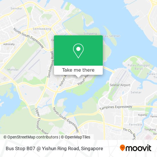 Bus Stop B07 @ Yishun Ring Road map