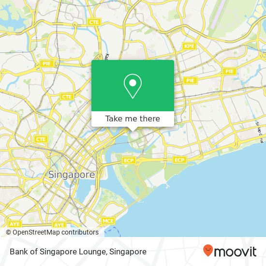 Bank of Singapore Lounge地图