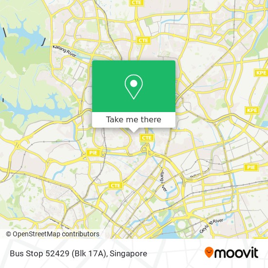 Bus Stop 52429 (Blk 17A)地图