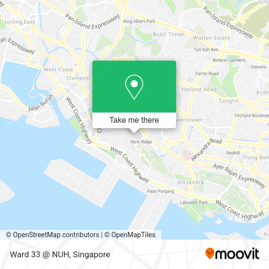 Ward 33 @ NUH map