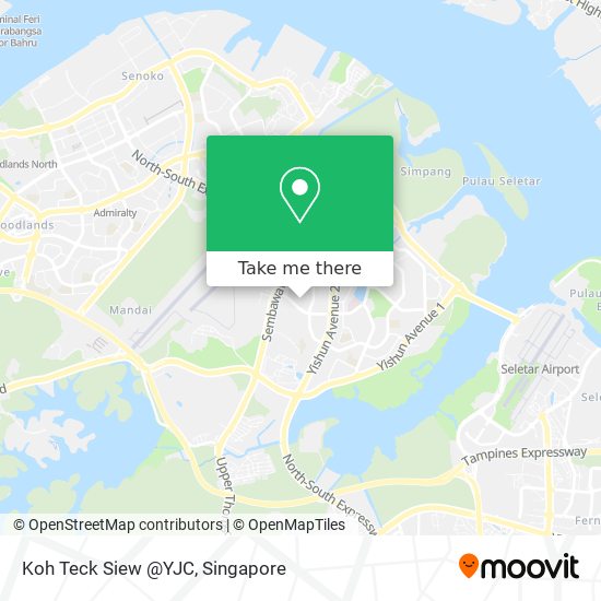 Koh Teck Siew @YJC map