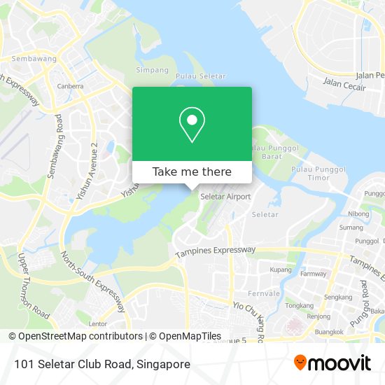 101 Seletar Club Road地图