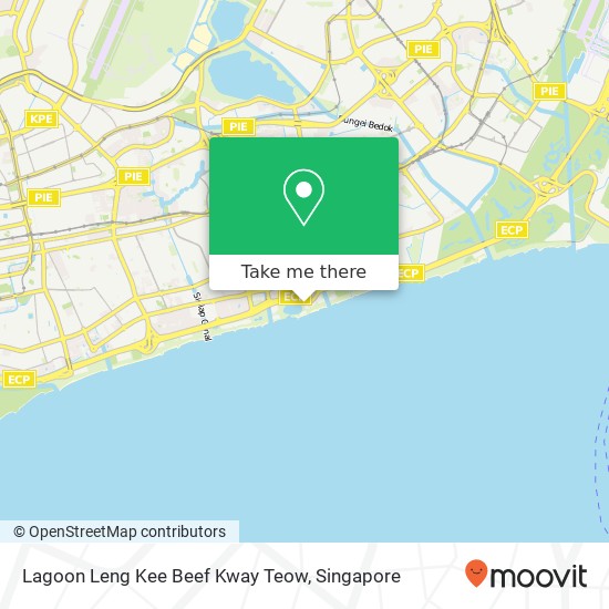 Lagoon Leng Kee Beef Kway Teow map