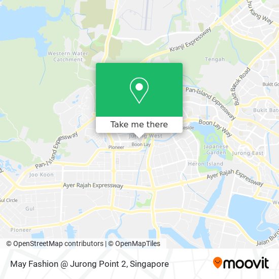May Fashion @ Jurong Point 2 map