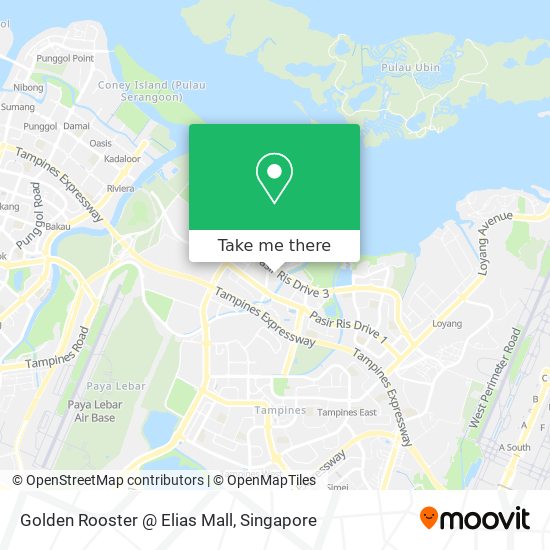 Golden Rooster @ Elias Mall map