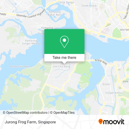 Jurong Frog Farm地图