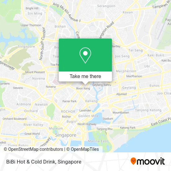 BiBi Hot & Cold Drink map