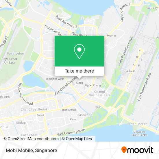 Mobi Mobile map