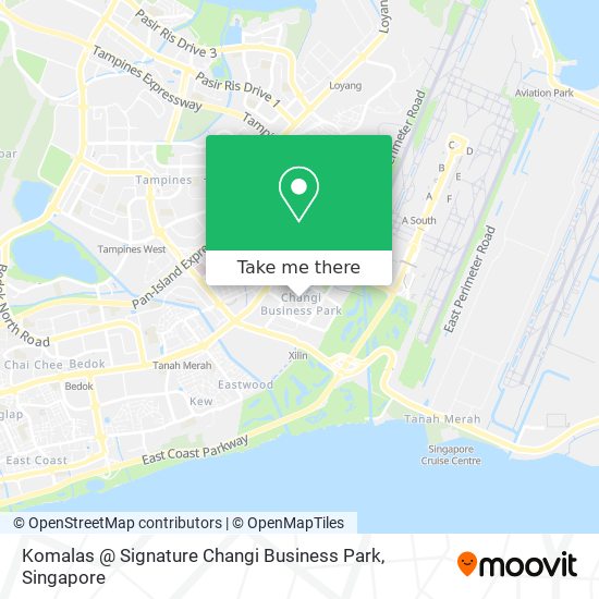 Komalas @ Signature Changi Business Park map