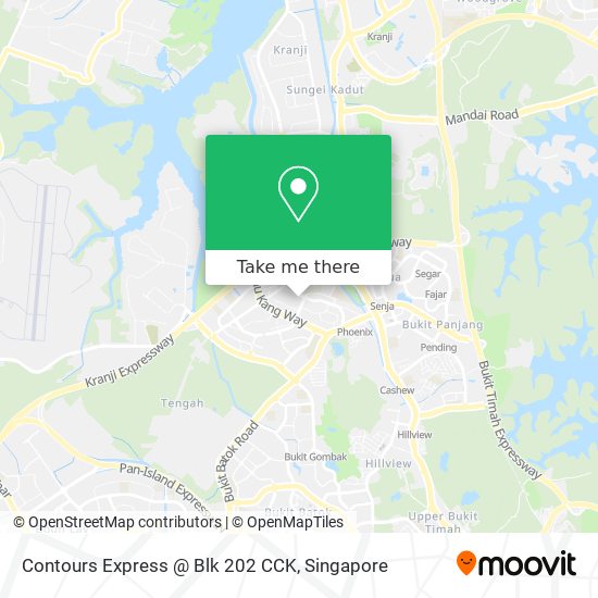 Contours Express @ Blk 202 CCK地图